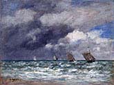 Sailboats in Trouville